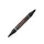Tekenstift Faber-Castell Pitt Artist Pen duo marker 175 donker sepia