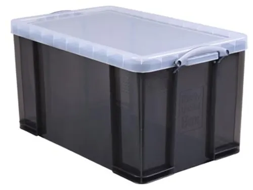 Opbergdoos 84 Liter Transparant Smoke