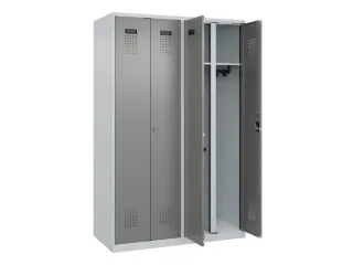 locker voor scheiding van kleding,HxBxD 1850x1200x500mm,4vak - 1