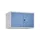 opzetkast,v. locker,2vak.,vak B 400mm,HxBxD 500x800x500mm,vleugeldeur