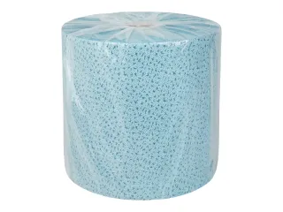 Euro proptex Poetsdoek P62060 blauw non woven op rol - 1