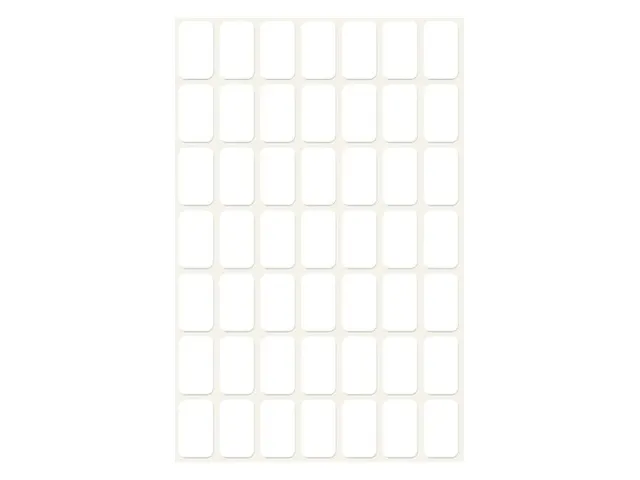 Etiket Avery Zweckform 3072 16x9mm wit 294 stuks