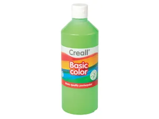 Plakkaatverf Creall basic lichtgroen 500ml - 1