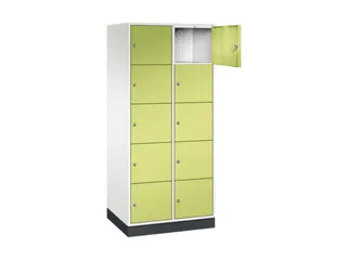 grootvolume-lockersysteem,HxBxD 1950x820x600mm,2x5vakken,cil.-slot - 1