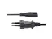 Laptop Stroomkabel 1 Meter EU Plug naar C7 2.5A 250V 18AWG