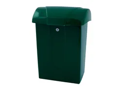 Brievenbus Vepa Bins met klep kunststof groen