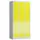 Lockerkast 1800x870x500mm 3x5 vakken cilinderslot, sokkel, RAL1018