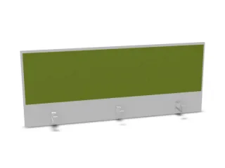 opzetpaneel bureau aanbouw achter MP-lichtgrijs BN7048-groen 1400mm - 1