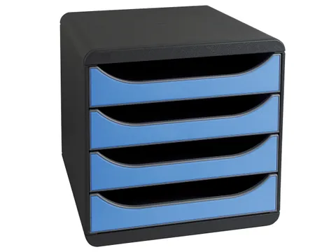 Big-box Classic Ladenblok 4 LAden A4+ Grijs Blauw