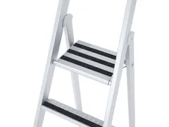 veiligheidsladder,eenzijdig,3treden m. R13-laag,Stand H 0,8m