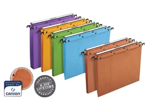 L'Oblique Hangmappen Voor Laden A4 AZO 390mm U-Bodem 30mm Oranje