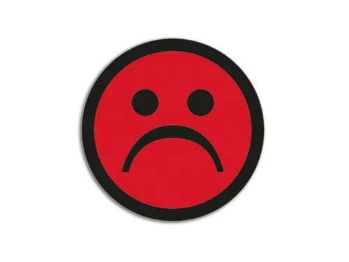 Impressiemagneetfolie Face Rood Ø50mm x 0,85mm