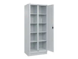 wasgoedverdeelkast,HxBxD 1950x800x500mm,vak B 400mm,draaigrendel - 2
