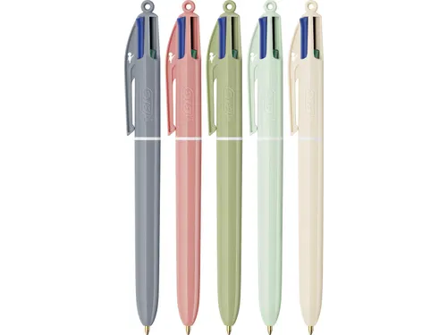 4-kleurenbalpen Mineral Tones display van 30 stuks assorti