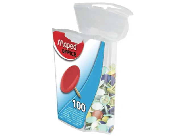 Punaises Maped kleur 100stuks