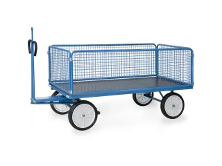 Handtrekwagen Trekoog 6436vz Draadgaas 1250kg 2000x1000mm Rubber - 1