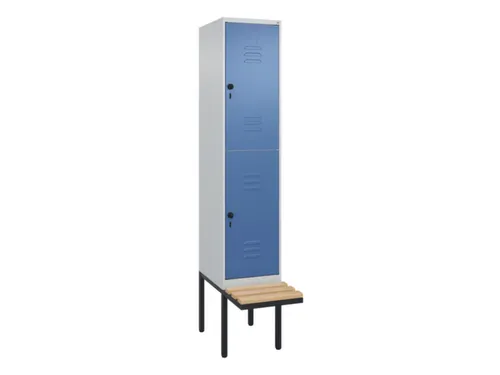 Dubbeldekse dekenkist,HxBxD 2120x400x815mm,1x2vak.,vak B 400mm