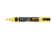 Paintmarker Uni POSCA PC-5BR brushpunt M geel