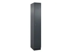 locker voor scheiding van kleding,HxBxD 1950x300x500mm,1vak