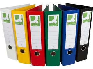 Ordner A4 PP 80mm Assorti Kleur - 1