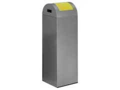 Afvalverzamelaar Zelfblussend 89 Liter 1045X320X320Mm Klemring Geel