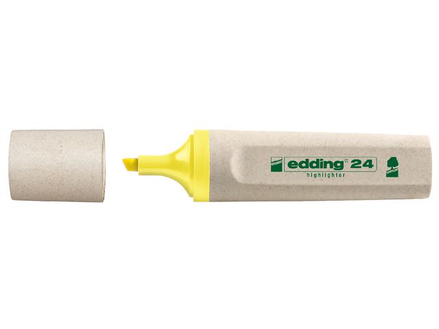 Markeerstift edding 24 Eco geel | EddingMarker.be