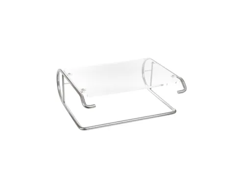 Monitorstandaard R-Go Steel Essential Zilver voor maximaal 27 inch