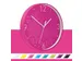 Wandklok Leitz WOW Ø29cm roze