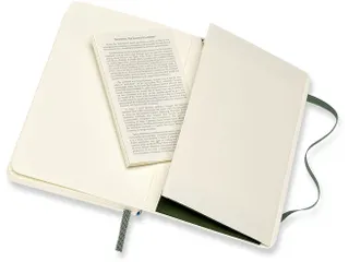 Notitieboek Moleskine pocket 90x140mm lijn soft cover myrtle green - 5