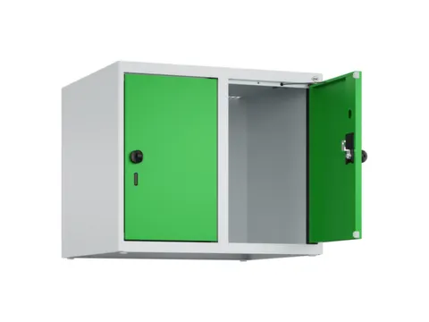 opzetkast,v. locker,2vak.,vak B 300mm,HxBxD 500x600x500mm,draaigrendel