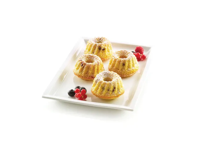 Silikomart Siliconen 1/3 GN Bakmat SILICON FLEX Gugelhopf SF058