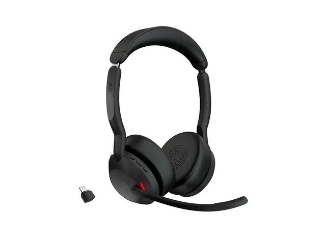 Headset Jabra Evolve2 55 Link 380/390c MS Stereo draadloos