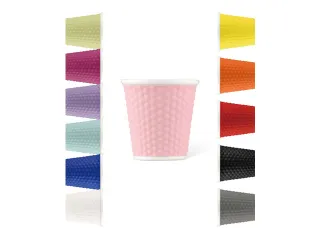 Beker porselein Les Artistes Paris 80ml met siliconen grip Roze - 5