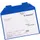 insteekhoes,DIN A5,liggend,HxB 150x215mm,m. magneet,kunststof,blauw