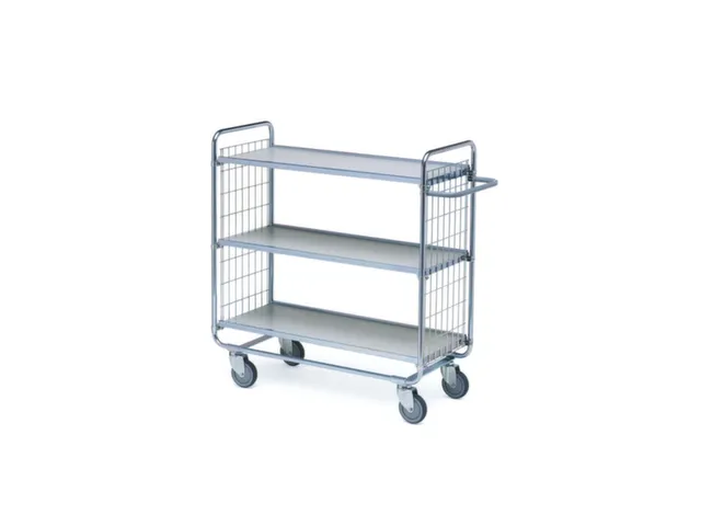 etagewagen,draagverm. 200kg,3etage(s),laadvl. LxB 1200x425mm,houtetage