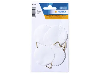 Hanghaakje Herma 5749 55mm Gegomd 6stuks - 4