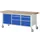 Werkbank Hxbxd 880x2000x700mm Beukenhouten Werkblad 6laden Kast