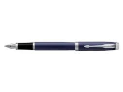 Vulpen Parker IM Matt Blue CT Finish Medium Blauwe inkt