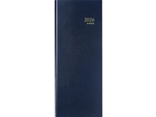 Agenda 2027 Brepols Saturnus Lima 1dag/1pagina blauw - 5