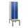 locker met bank,HxBxD 1950x600x815mm,2vak,vak B 300mm,cil.-slot