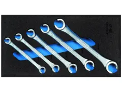 GEDORE 1500 CT1-400 Dubbele combinatiesleutelset,open