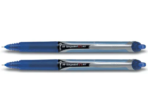 Rollerpen Pilot Hi-Tecpoint V5 RT 0.5mm Fijne punt Blauw