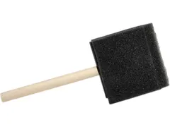 Foambrush Conda 1 25 mm 12 stuks hout