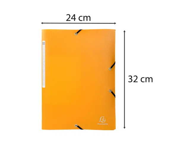 Elastomap OPAK PP 3klep A4 geel