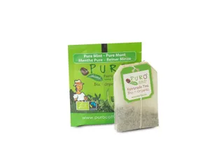 Puro Bio thee Pure Mint fairtrade 25 zakjes - 2