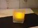 Real Candlelight LED - Ledkaars - Vierkant - 7.5cm - Batterijen Niet