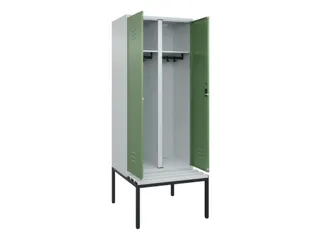 locker voor scheiding van kleding,HxBxD 2120x800x815mm,2vak - 2