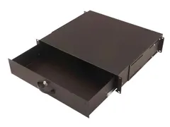 Toetsenbordlade En Documentenlade voor 483mm (19 inch) Kasten Zwart