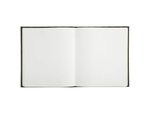 Livre d'or 140 pages tranche or - Format 21x19cm - ARTY - Noir