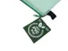 etui A6 PVC-vrij groen transparant met ritssluiting